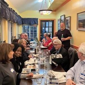Solidarity Dinner of the Comité Tricolore at La Côte d'Or Café
