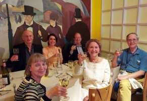 Solidarity Dinner of the Comité Tricolore at Bistrot Lepic