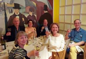 Solidarity Dinner of the Comité Tricolore at Bistrot Lepic