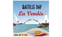Bastille Day 2022- La Vendée - Vendredi 15 juillet 2022 de 19h00 à 23h30